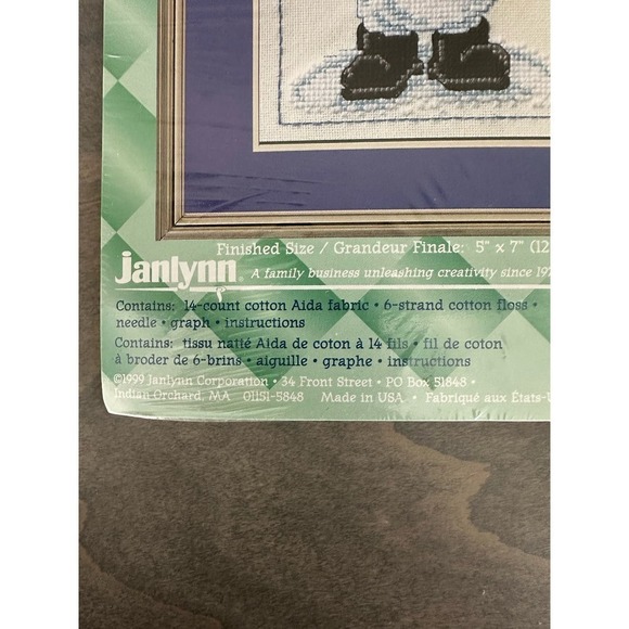 Janlynn Counted Cross Stitch The Spirit of Christmas Frosty Let It Snow 157-83 - Picture 4 of 5